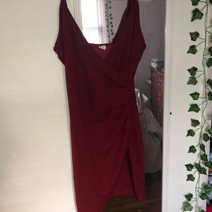 Red dress
